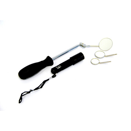 Telescopic mirror set