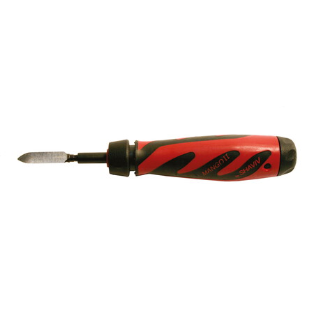 Triangular internal deburrer
