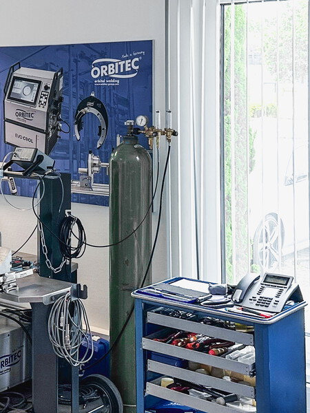 Orbital welding training